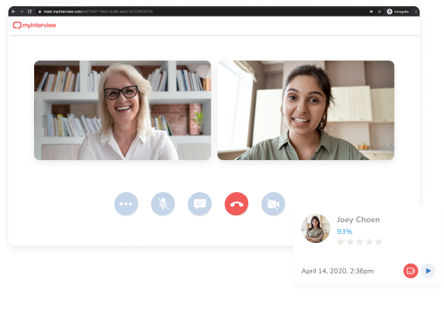 Video Interviewing Platforms - myInterview